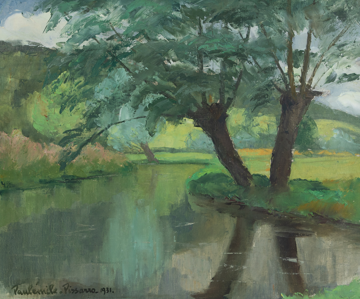Rivière et Saules